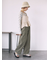 リボンニットビスチェ