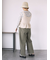 リボンニットビスチェ