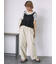 リボンニットビスチェ