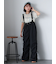 サイドリボンサロペット