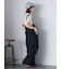 サイドリボンサロペット