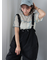 サイドリボンサロペット