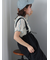 サイドリボンサロペット