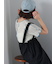 サイドリボンサロペット