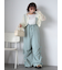 サイドリボンサロペット