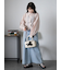 リボン付き2wayショルダーバッグ