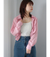 シャーリングジップシャツ