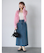 シャーリングジップシャツ