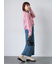 シャーリングジップシャツ