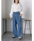 シャーリングジップシャツ