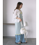 シャーリングジップシャツ