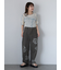 配色メローレースカットソー