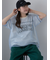 チュール重ねカットソー