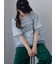 チュール重ねカットソー