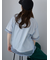 チュール重ねカットソー