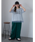 チュール重ねカットソー