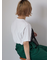 フロントリボンカットソー