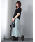 花膨れジャカードナロースカート