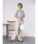 ボタンアジャストパンツ