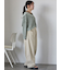 ボタンアジャストパンツ