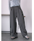 ボタンアジャストパンツ