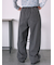 ボタンアジャストパンツ