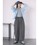 ボタンアジャストパンツ