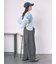 ボタンアジャストパンツ