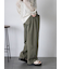 ボタンアジャストパンツ