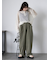 ボタンアジャストパンツ