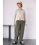 ボタンアジャストパンツ