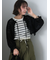 メッシュボレロカーディガン