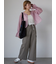キャンディースリーブシアーブラウス