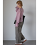 キャンディースリーブシアーブラウス