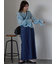 キャンディースリーブシアーブラウス