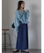 キャンディースリーブシアーブラウス