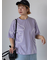 ライン柄Tシャツ