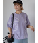 ライン柄Tシャツ
