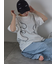 ライン柄Tシャツ