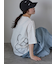 ライン柄Tシャツ