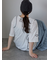 ライン柄Tシャツ