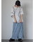 ライン柄Tシャツ