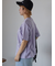 ライン柄Tシャツ