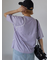 ライン柄Tシャツ