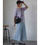 ライン柄Tシャツ