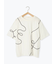 ライン柄Tシャツ