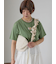 わんこ刺繍Tシャツ