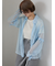 2WAY袖シアーシャツ