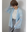 2WAY袖シアーシャツ