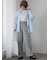2WAY袖シアーシャツ